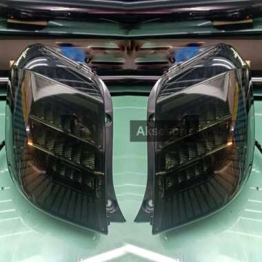 Stoplamp Agya Welcome Light Lampu Belakang Ayla Led Bar Dragon Style Smoke