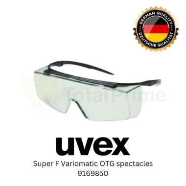 Uvex Super F Variomatic OTG Spectacles - 9169850 Semua Ukuran BENING