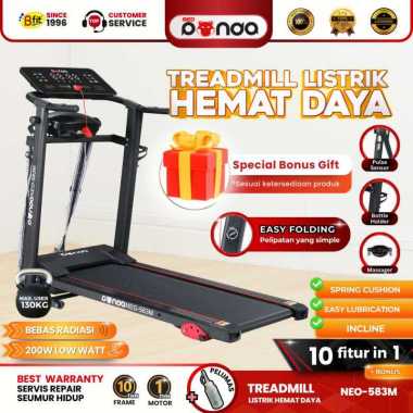 Treadmill REDPANDA Elektrik NEO-583M Multifungsi Murah Listrik Lipat Portable Low Watt Fitness Gym M