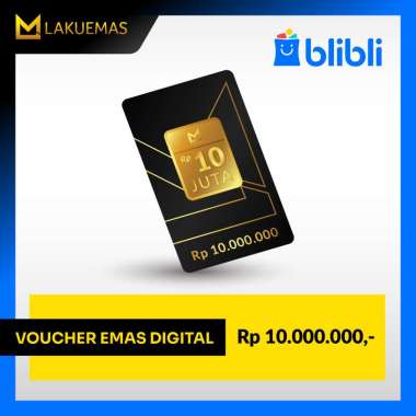 LAKUEMAS – E-VOUCHER EMAS Nominal 10 Juta