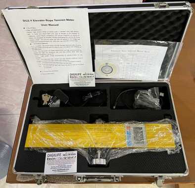Elevator Wire Tension Tester DGZ-Y-3000 Rope Cable DGZY3000 Lift Force Gauge 3000N Traction Tensionm