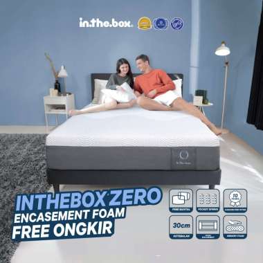Kasur Spring Bed Pocket INTHEBOX Zero - GRATIS Bantal 160x200