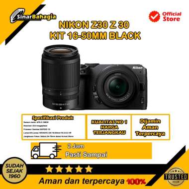 SINAR BAHAGIA - NIKON Z30 Z 30 KAMERA MIRRORLES 16-50mm