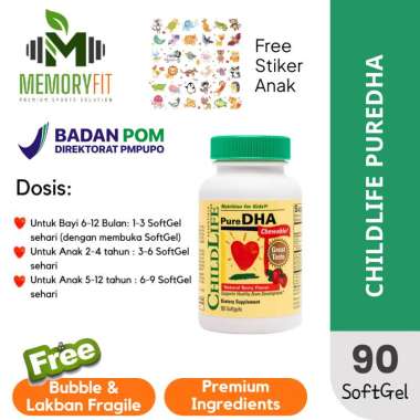 CHILDLIFE Pure DHA Vitamin Anak Suplemen Child Life Vitamin C