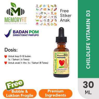 CHILDLIFE D3 Vitamin Anak Suplemen Child Life Vitamin C