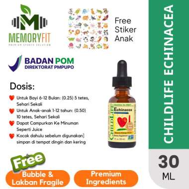 ‌CHILDLIFE Echinacea Vitamin Anak Suplemen Child Life Pure DHA