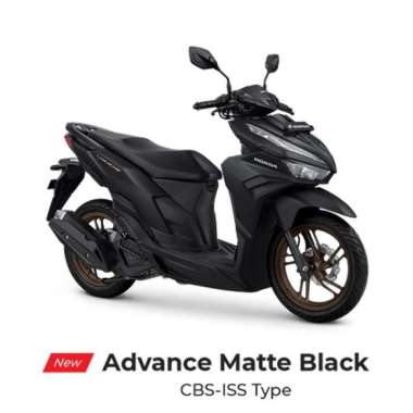Honda New Vario 125 eSP CBS ISS + Alarm & Answer Back [JABODETABEK] Sepeda Motor No Matte Black Jaka