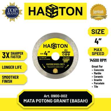 Hasston Diamond Wheel Turbo / Diamond Cutting Disc (0900) Basah