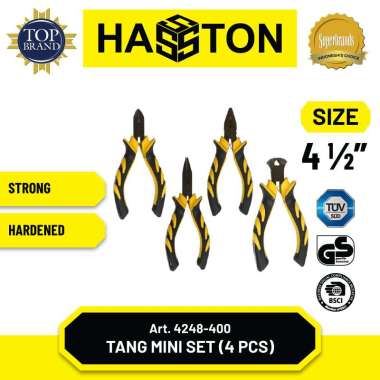 HASSTON PROHEX 4248-400 Tang Mini [4Pcs/ K-H] Multicolor