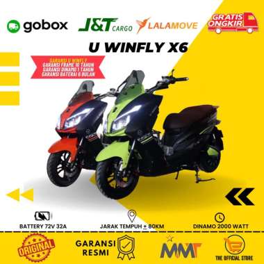 MOTOR LISTRIK UWINFLY X6 2000watt GARANSI RESMI