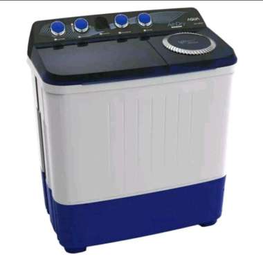 MESIN CUCI AQUA AQW1050XT DUA TABUNG KAP 10 KG