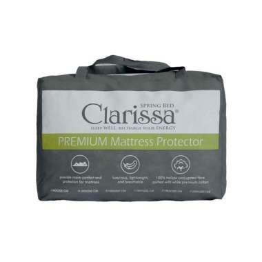 Clarissa Mattress Protector [120 x 200 cm] 120 x 200 Putih / White