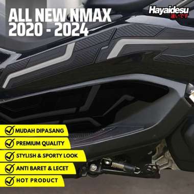Hayaidesu All New Nmax 2020 Middle Deck Cover Variasi Body Protector MERAH