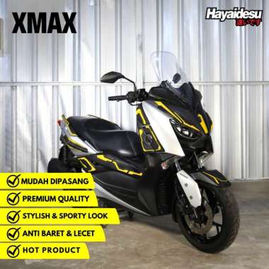 Hayaidesu XMAX Body Protector Cover [Full Set] HItam Biru