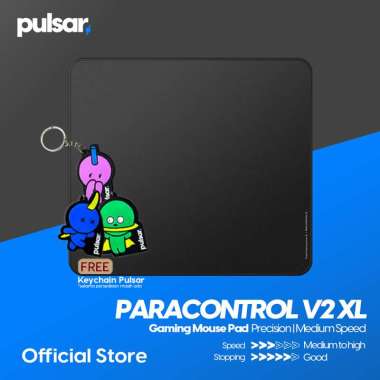 PULSAR PARACONTROL XL V2 (MEDIUM SPEED) Gaming Mousepad
