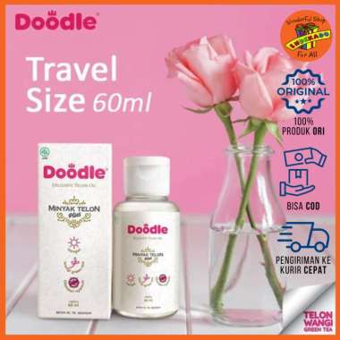 DOODLE EXCLUSIVE TELON OIL 60ml - Minyak Telon Doodle