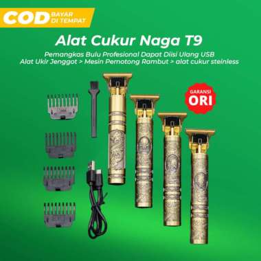 Cukuran Vintage T9 Alat Cukur Hair Clipper Jenggot Kumis Rambut Original