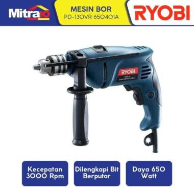 Ryobi Mesin Bor PD-130VR 650401A 1.3 Cm