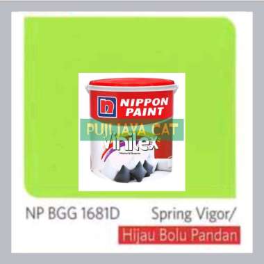 Cat tembok Vinilex NP BGG 1681D Hijau bolu pandan / Spring Vigor 1kg