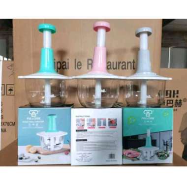 chopper manual chooper tangan penghalus bumbu masakan penghancur daging manual chopper