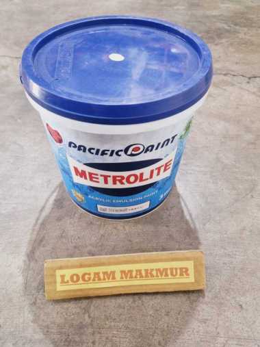 CAT TEMBOK PUTIH & PUTIH SALJU 4,5KG - METROLITE PUTIH