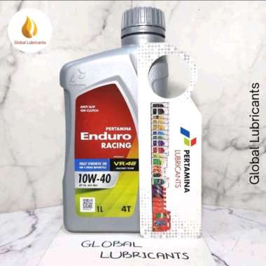 Pertamina Enduro 4T RACING 10W-40 1 Liter (Oli Motor/ Kereta Full/ Fully Synthetic/ Mandalika)