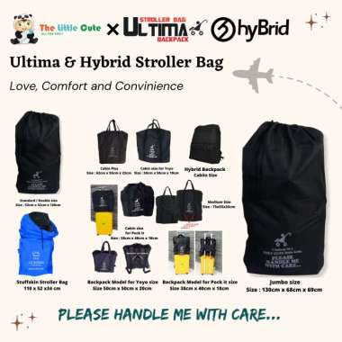 Ultima Stroller Bag Cabin Plus Tas Stroller Cabin Plus Size Standard size Jumbo size Babyzen Yoyo Po