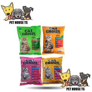 MAKANAN KUCING CAT CHOIZE 800 GR DRY FOOD PAKAN KERING MAKAN PELET Adult Salmon