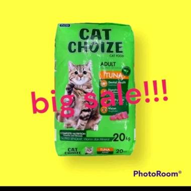CAT CHOIZE ADULT TUNA 20KG TUNA MAKANAN KUCING SAME DAY