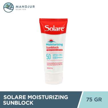 SOLARE SPF 50 Sunblock Melindungi dan Mencerahkan Kulit Tabir Surya