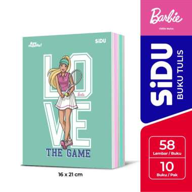 SiDU Barbie Buku Tulis [58 Lembar] Putih
