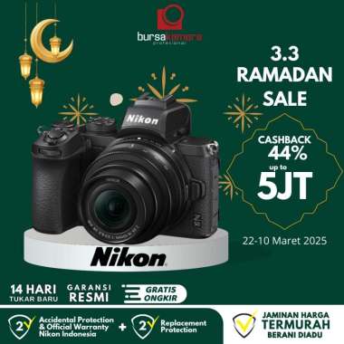 BKP Nikon Z50 Nikon Z 50 Mirrorless Camera Original RESMI KIT 16-50MM