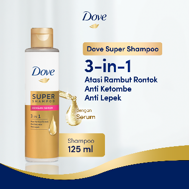 Dove 3 in 1 Super Shampoo Serum 125 mL -
