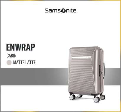 Samsonite Koper Hardcase Enwrap Cabin 20inch Expandable - Matte Latte