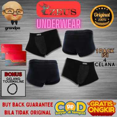 ZEUS UNDERWEAR - CELANA DALAM KESEHATAN Isi 2 pcs M