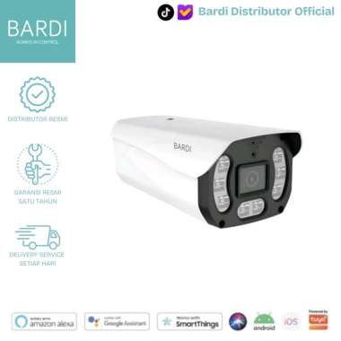 BARDI IP CAMERA OUTDOOR CCTV POE STC - IP67 4MP SMART IOT TUYA