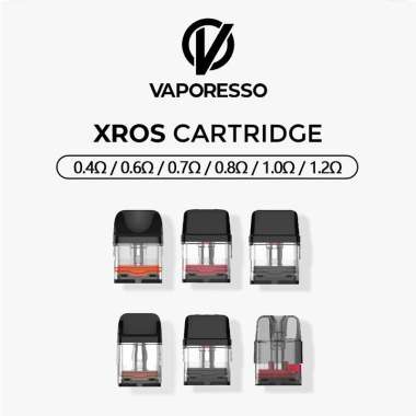 VAPORESSO XROS Catridge 0.4/0.6/0.7/0.8/1.0/1.2Ω 4pcs Catridge XROS 100% Original 0.7Ω(3ml)*4pcs