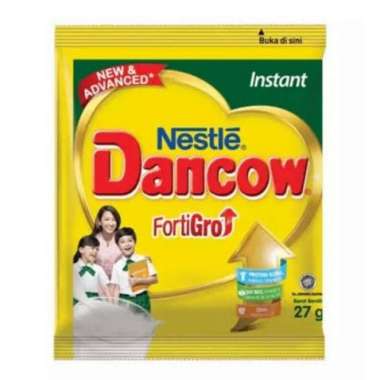 Promo Harga DANCOW FortiGro Susu Bubuk Instant per 10 sachet 27 gr - Blibli