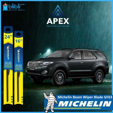MICHELIN FRAMELESS WIPER GF63 FOR FORTUNER OLD VNT