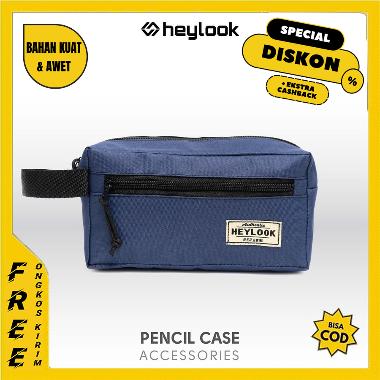 Tempat Kotak Wadah Case Alat Tulis Kantor Pensil Pencil Pulpen Atk N12 Random