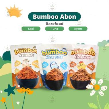 Bumboo Abon Asli Kaldu & Abon Anak MPASI No MSG Tanpa Gula Rasa Sapi