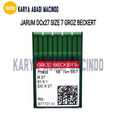 JARUM DCx27 GROZ BECKERT SIZE 7