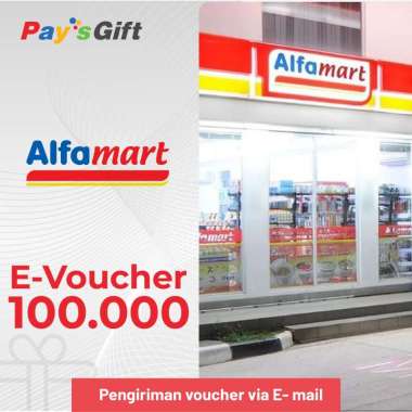 [Paysgift] Voucher Digital Alfamart Value Rp 100.000 promo