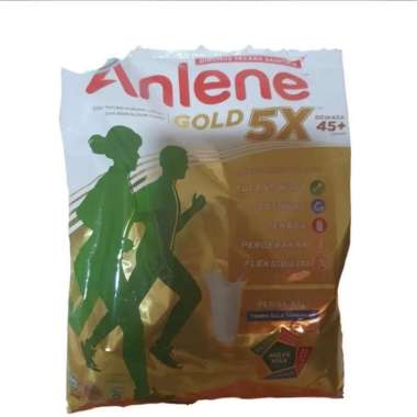 Anlene Gold Susu Tepung Less Fat High Calcium rasa Plain 1kg untuk 51 tahun ke atas Susu Orang Tua S