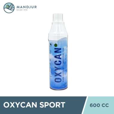 Oxycan Sport 600 cc - Oxygen / Oksigen Portable Botol Biru