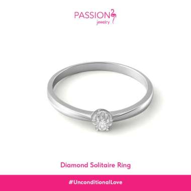 Cincin Berlian Wanita Passion Jewelry - CWS0075 12 RoseGold