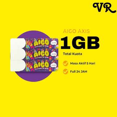 Voucher Axis 1gb 5 Hari