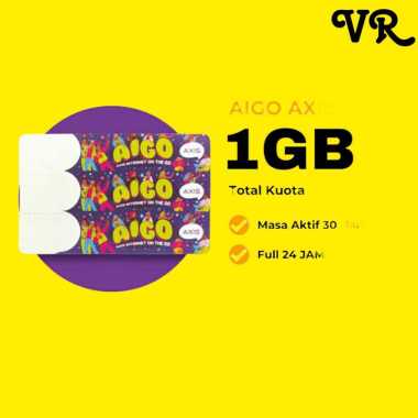 Voucher Axis 1gb 1 Bulan