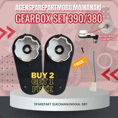 Ready Gearbox mobil aki 390 Dinamo 6Volt / Mobil aki /Mobil Mainan Model Kembang 6 6Volt 16.000rpm