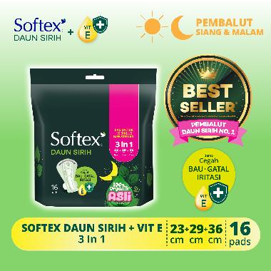 Promo Harga Softex Daun Sirih 3 in 1 18 pcs - Blibli